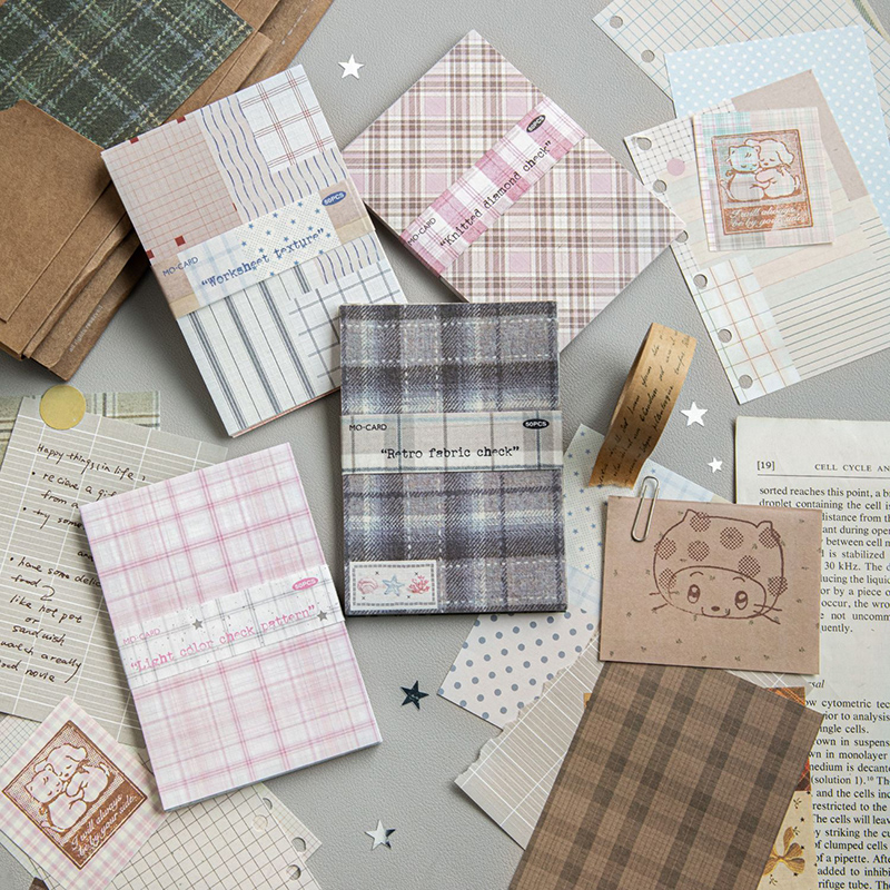 Pattern Tissue Paper - 50 Piezas de Papel Decorativo a
