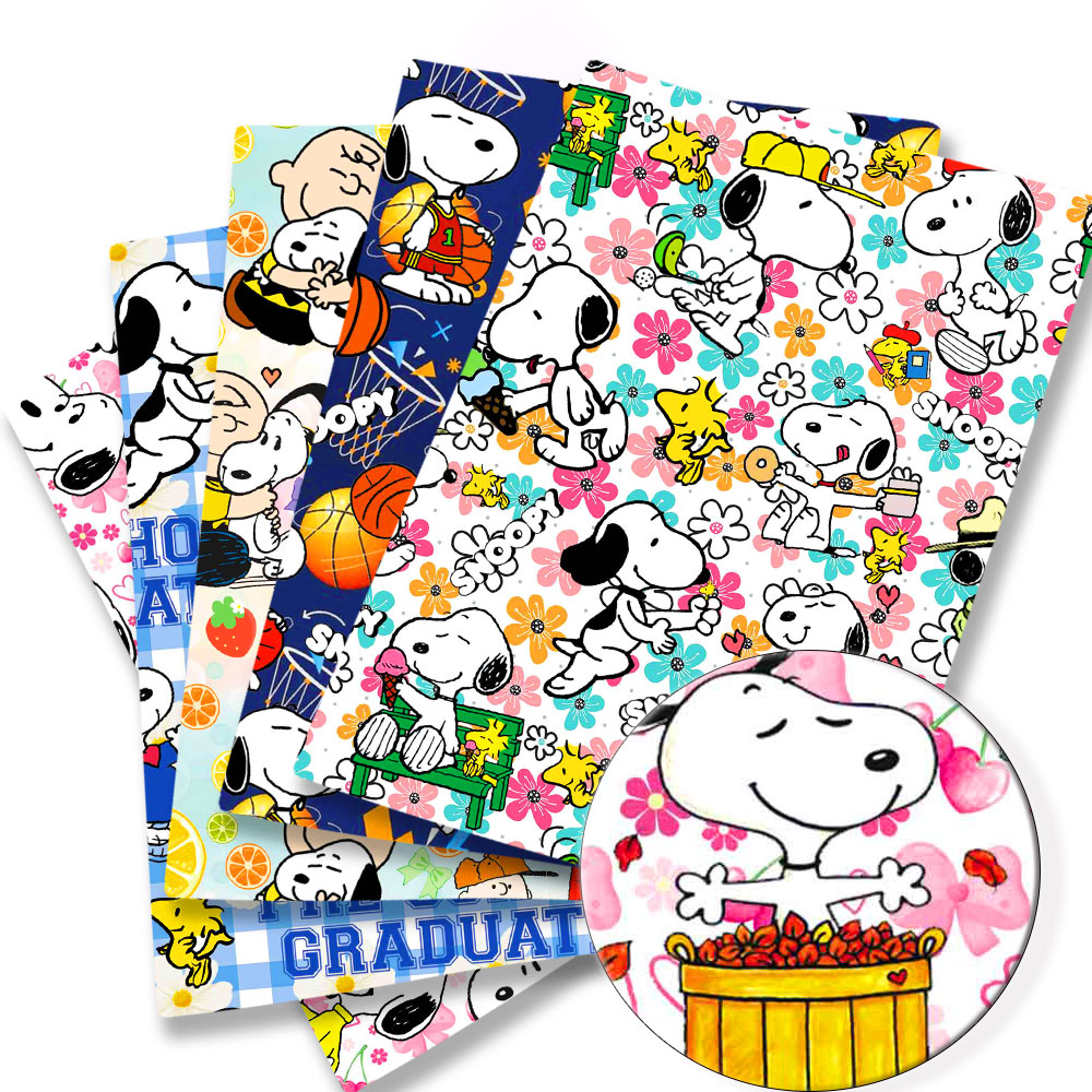 Textile For Sewing - Tela TAKARA TOMY Snoopy 140x50CM, Tela