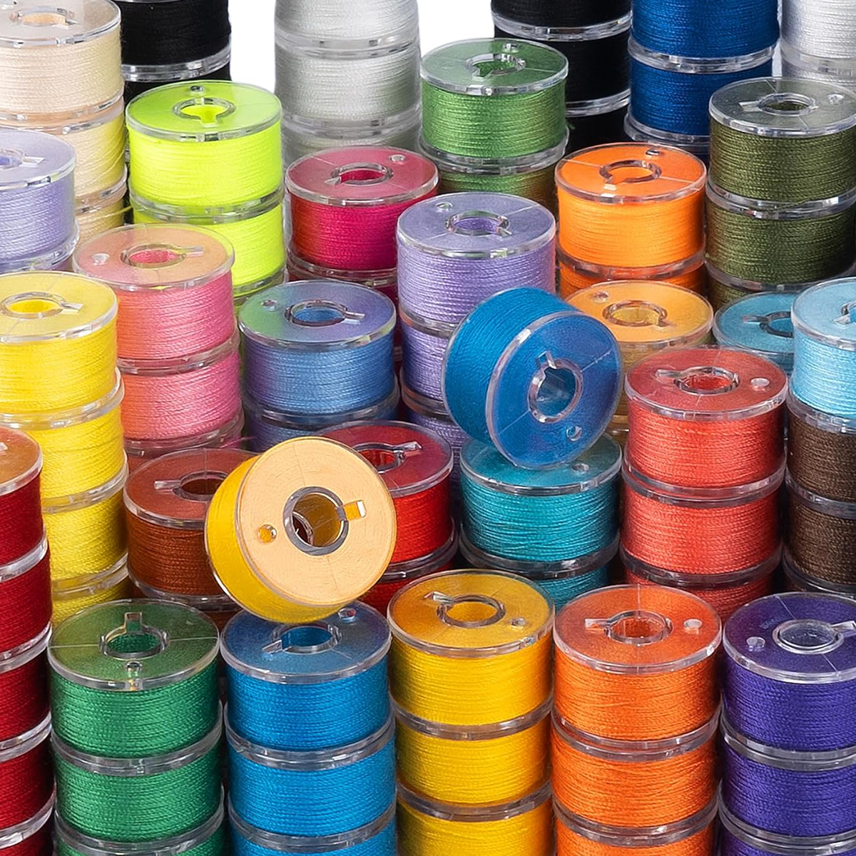 Textile Sewing Kit - Bobinas de 20 piezas y hilos