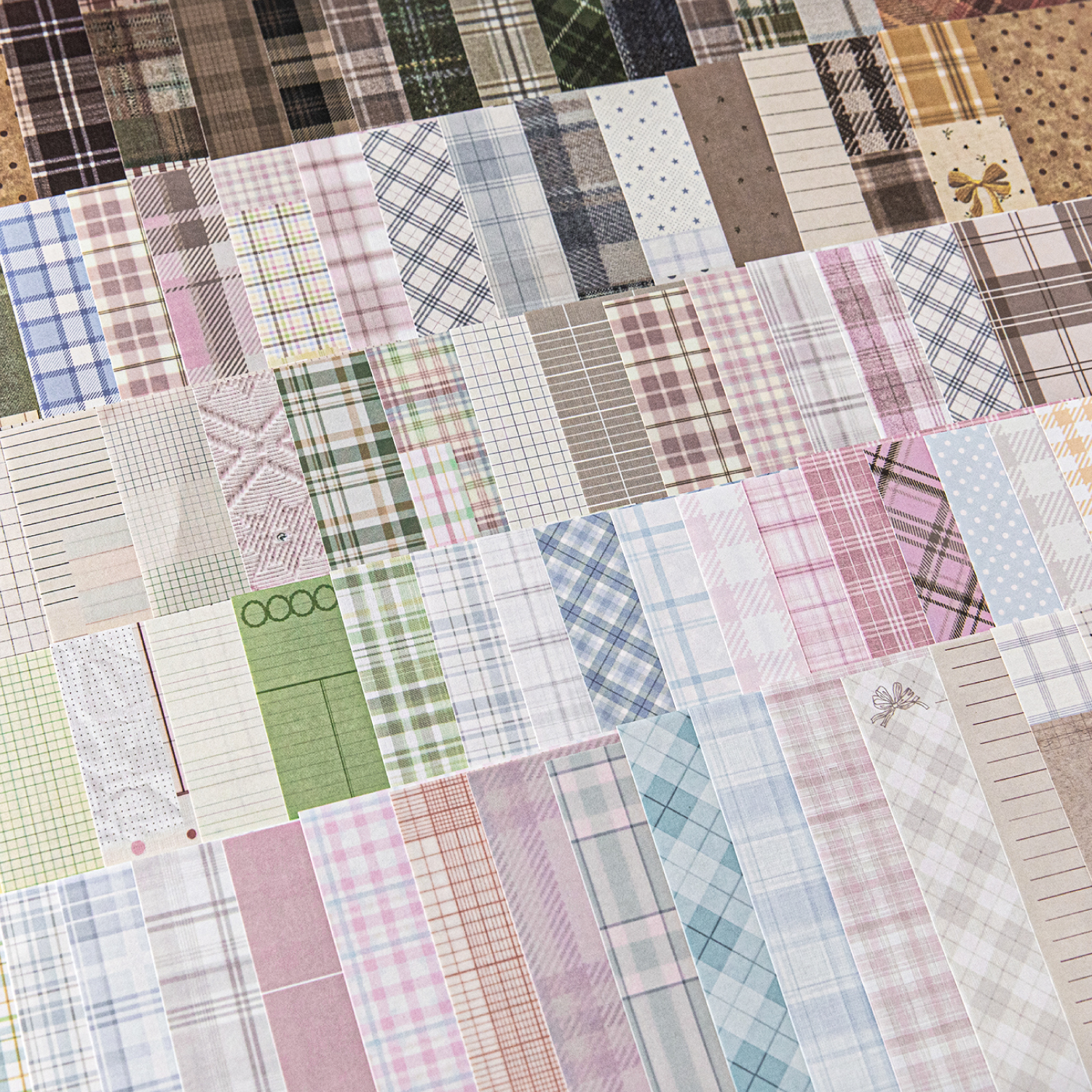 Pattern Tissue Paper - 50 Uds. De decoración a cuadros
