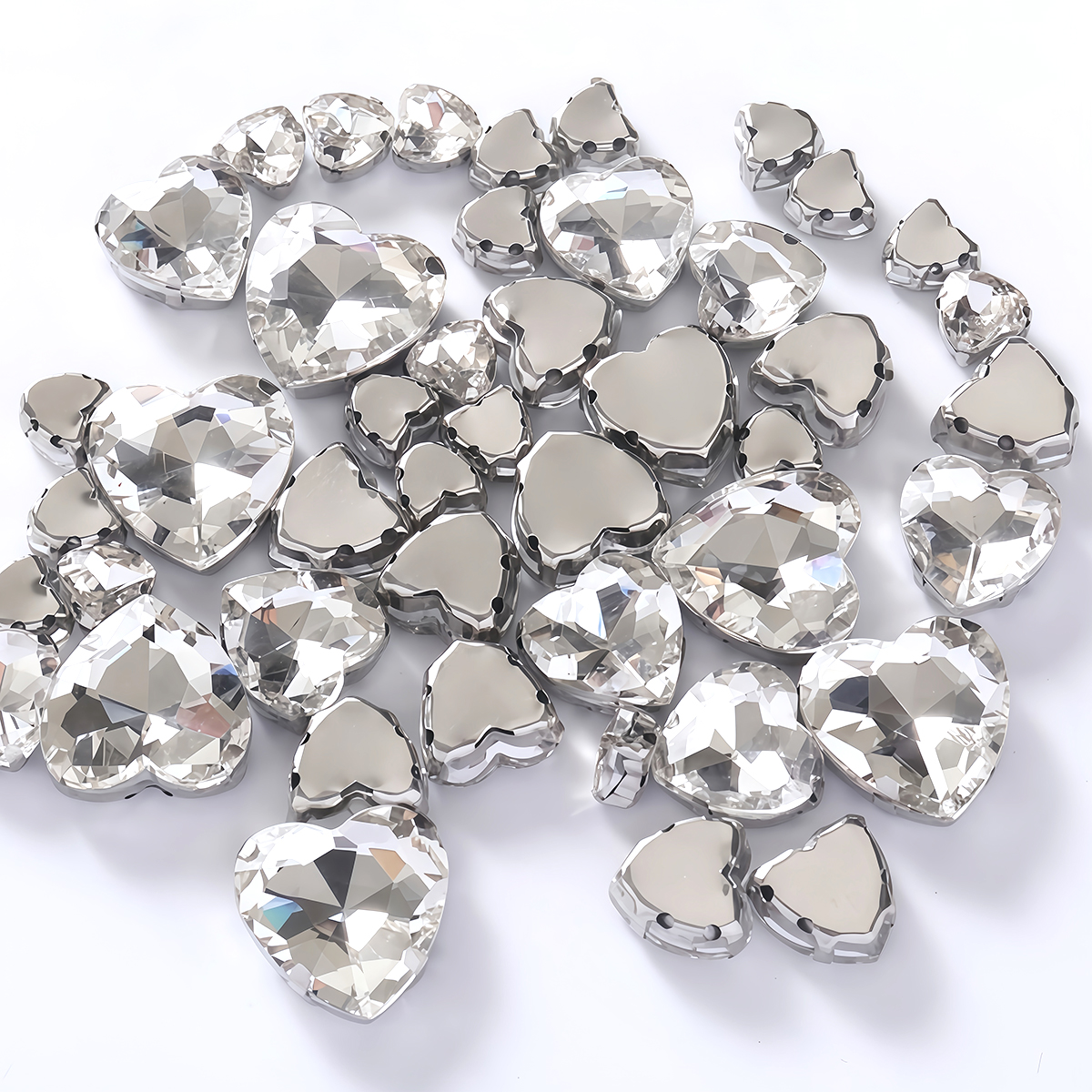 Sewing V - Diamantes de imitación de cristal en
