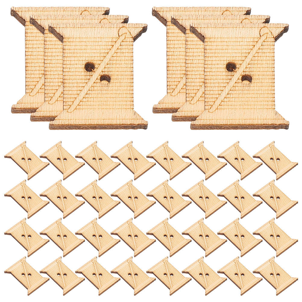 Embroidery Floss Thread - 100 Piezas de Bobinas de Madera