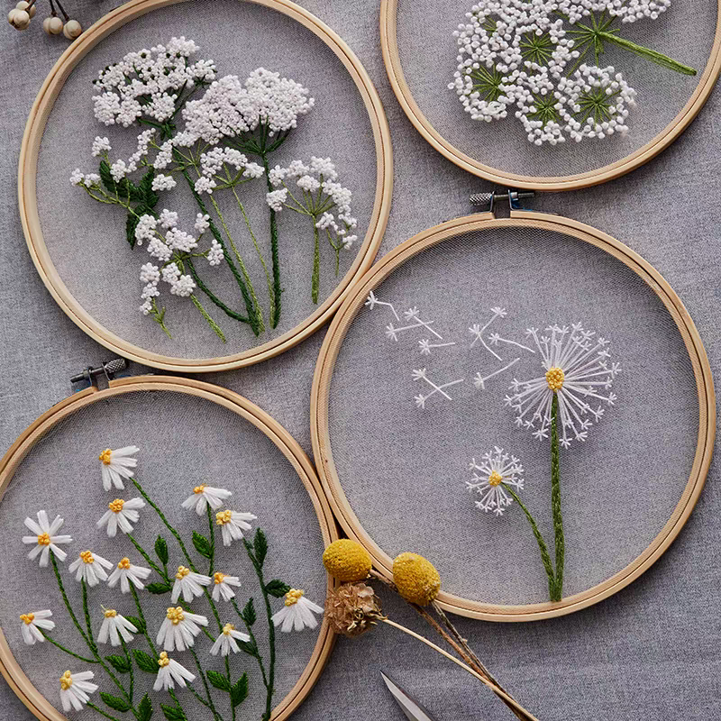 Textile Sewing Patterns - Juego de bordado DIY, Kit de