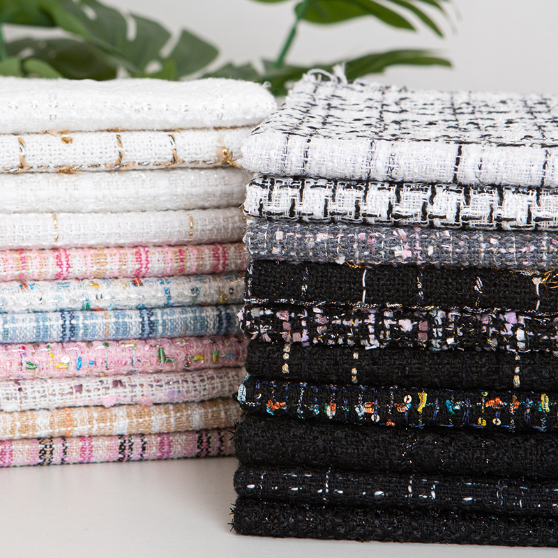 Sewing Tweed Fabric - Tela Tweed de Lujo, Tela Bouclé