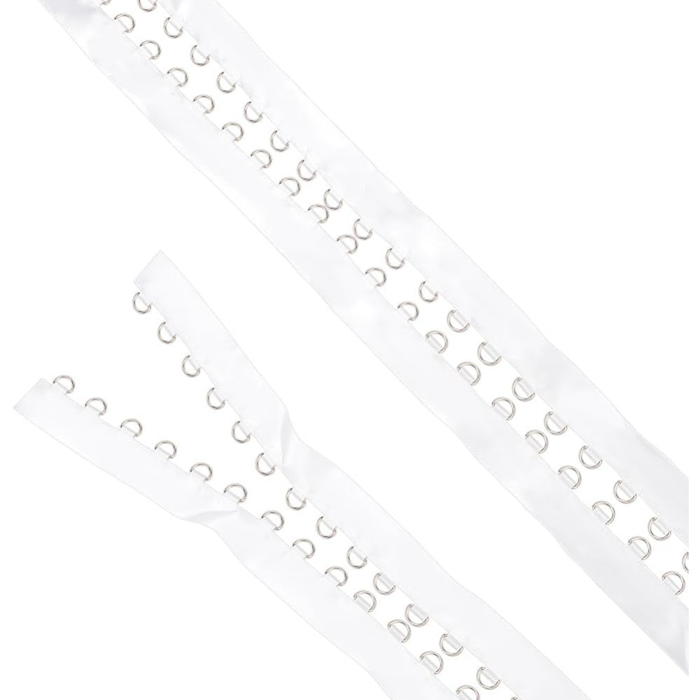 Sewing Kit - Adorno de ojal blanco de 4