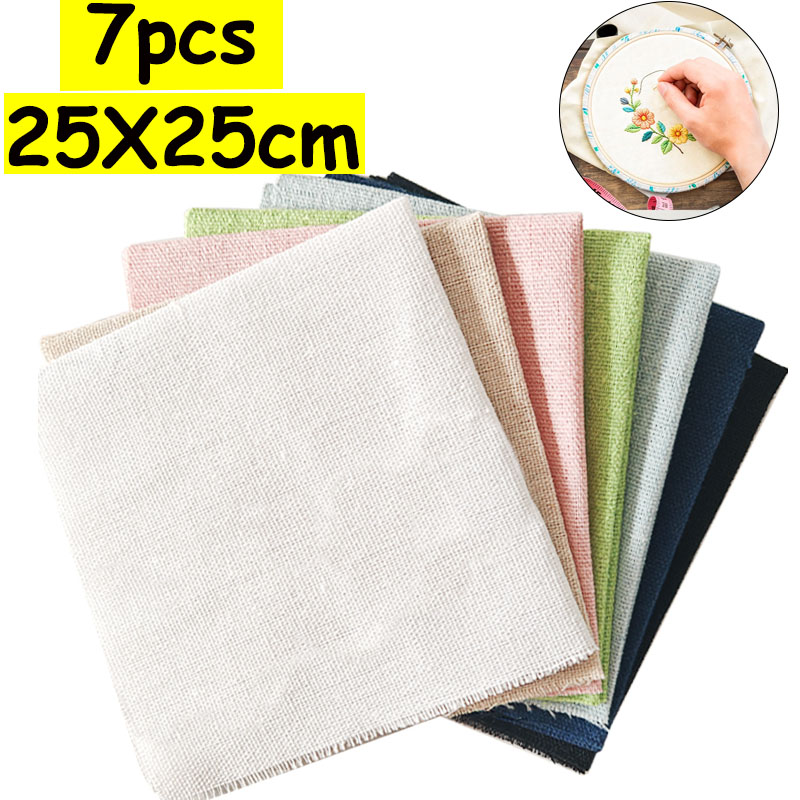 Is Sewing Textile Art - Juego de 7 Piezas de Telas