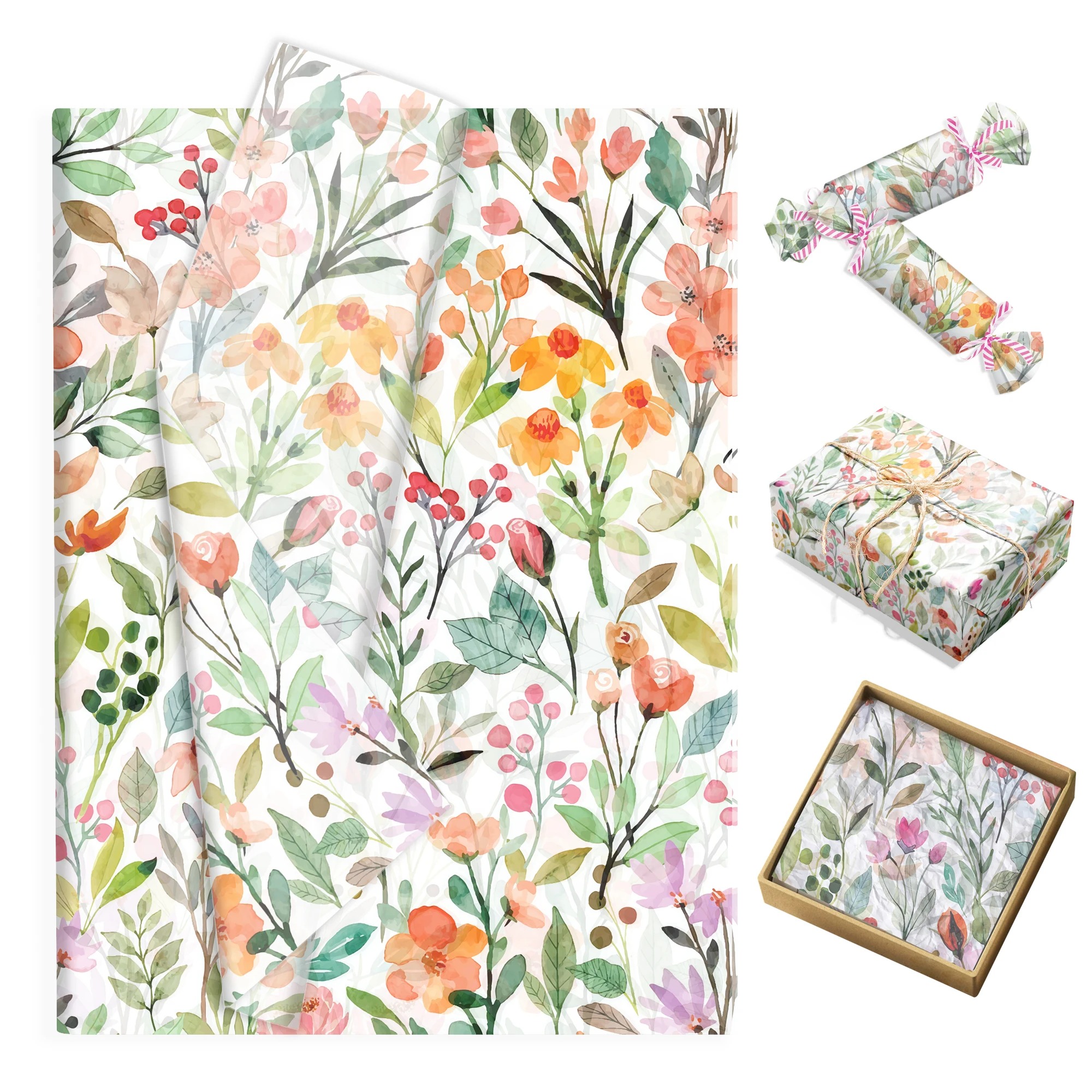 Pattern Tissue Paper - Papel de seda con diseño de