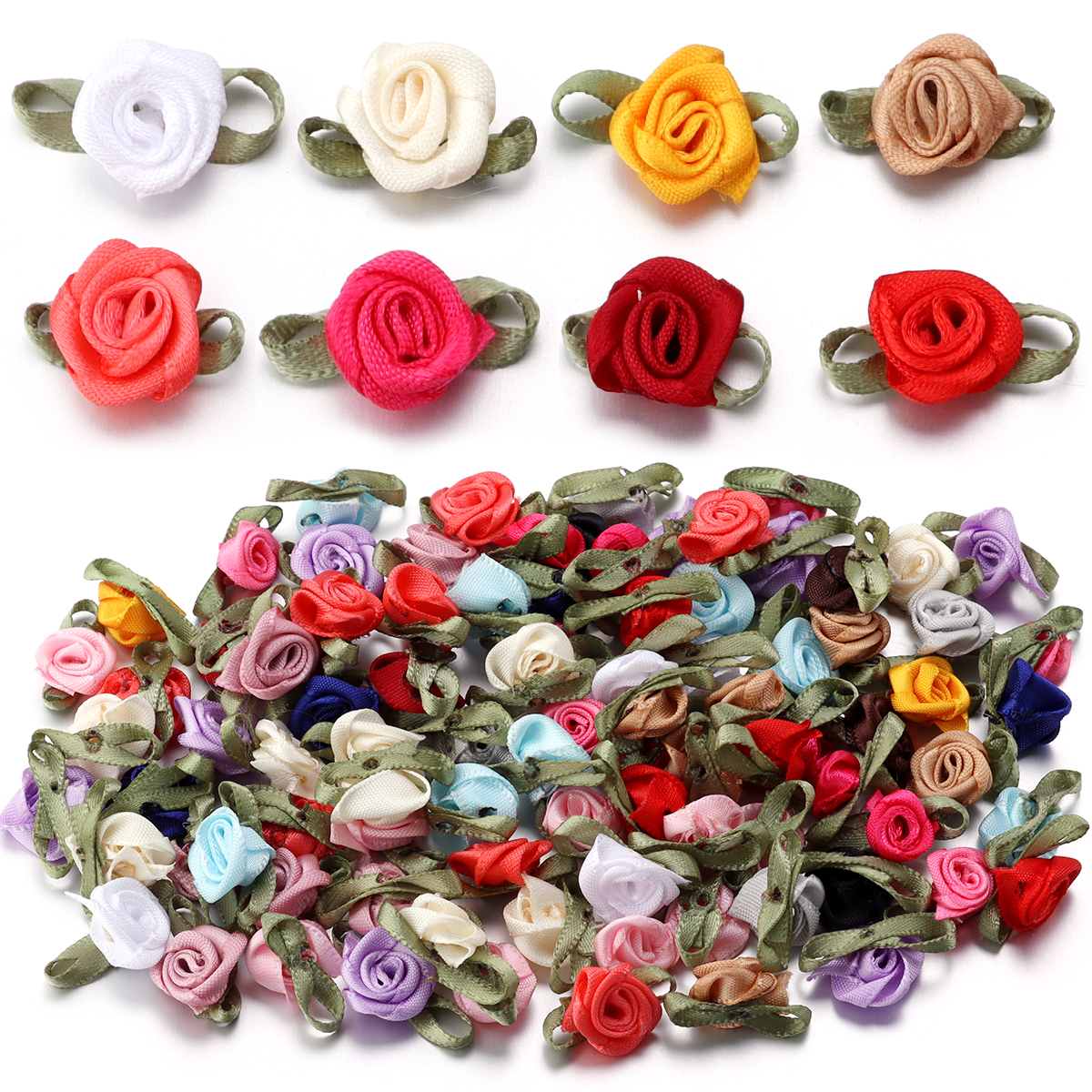 Sewing Art - 50pcs 1.5x2.5cm 18 colores para la