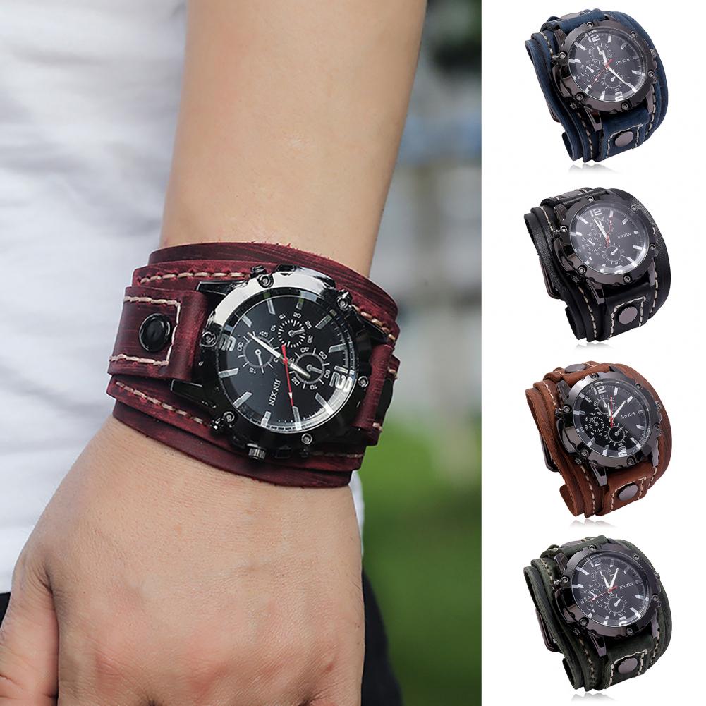 Sewing Technology - Reloj de cuarzo Retro para hombre,