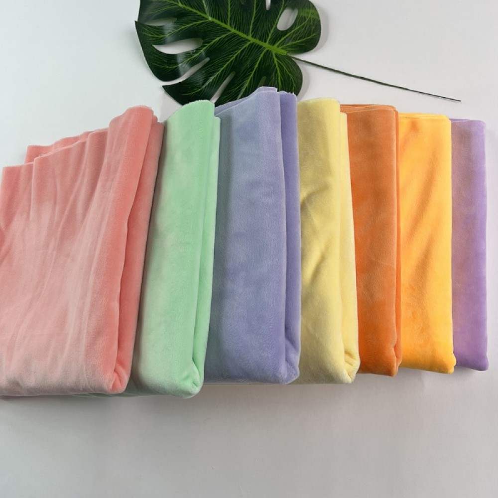 Textile For Sewing - Tela de felpa de cristal ultra