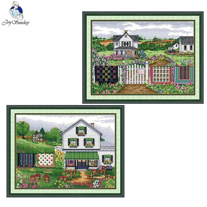 Textile Sewing Patterns - Kit de punto de cruz Joy
