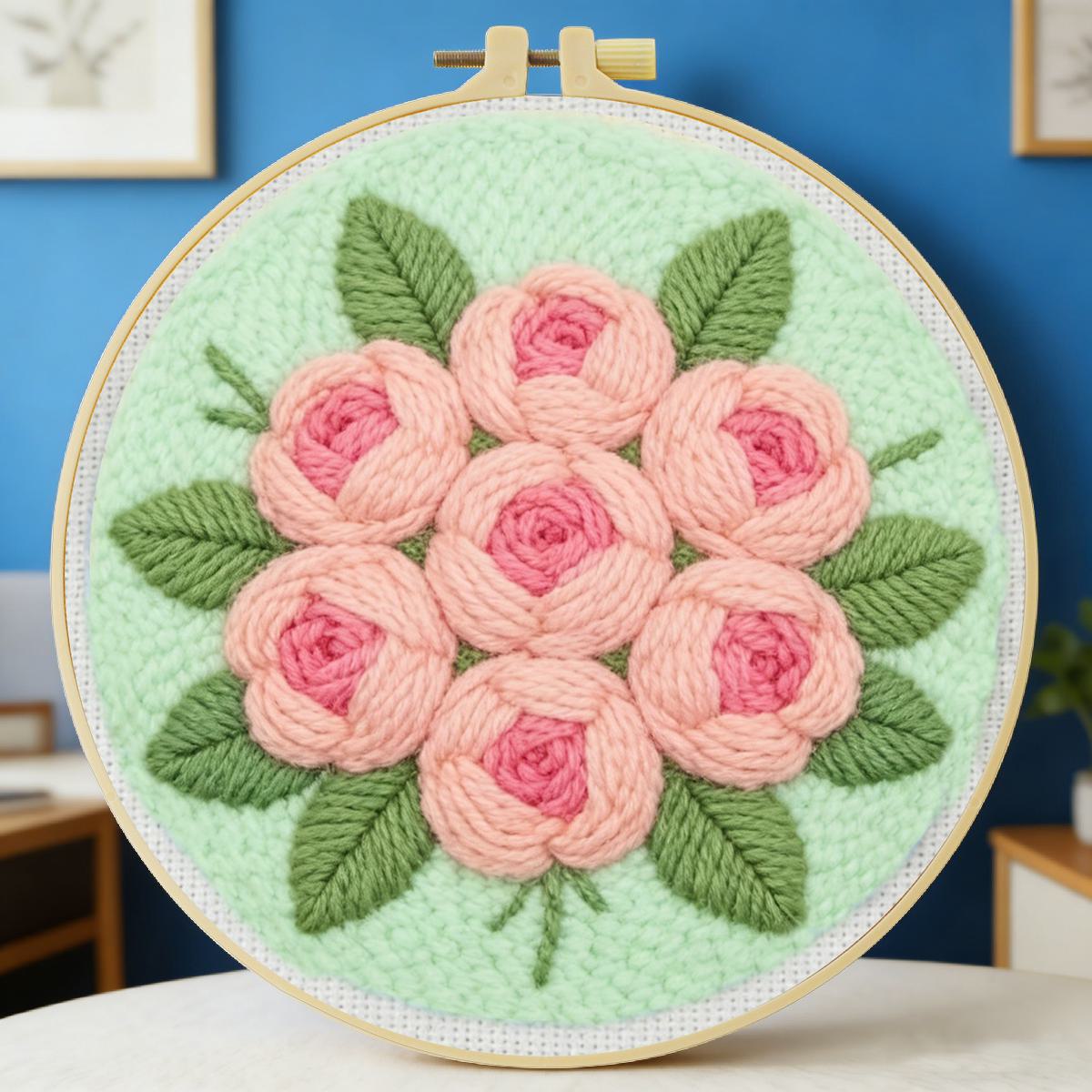 Is Sewing Textile Art - Kit de Bordado con Aguja Mágica