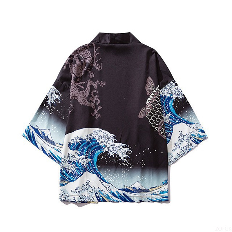 Kimono con capa estampada Hara - Sewing V reseña y precio