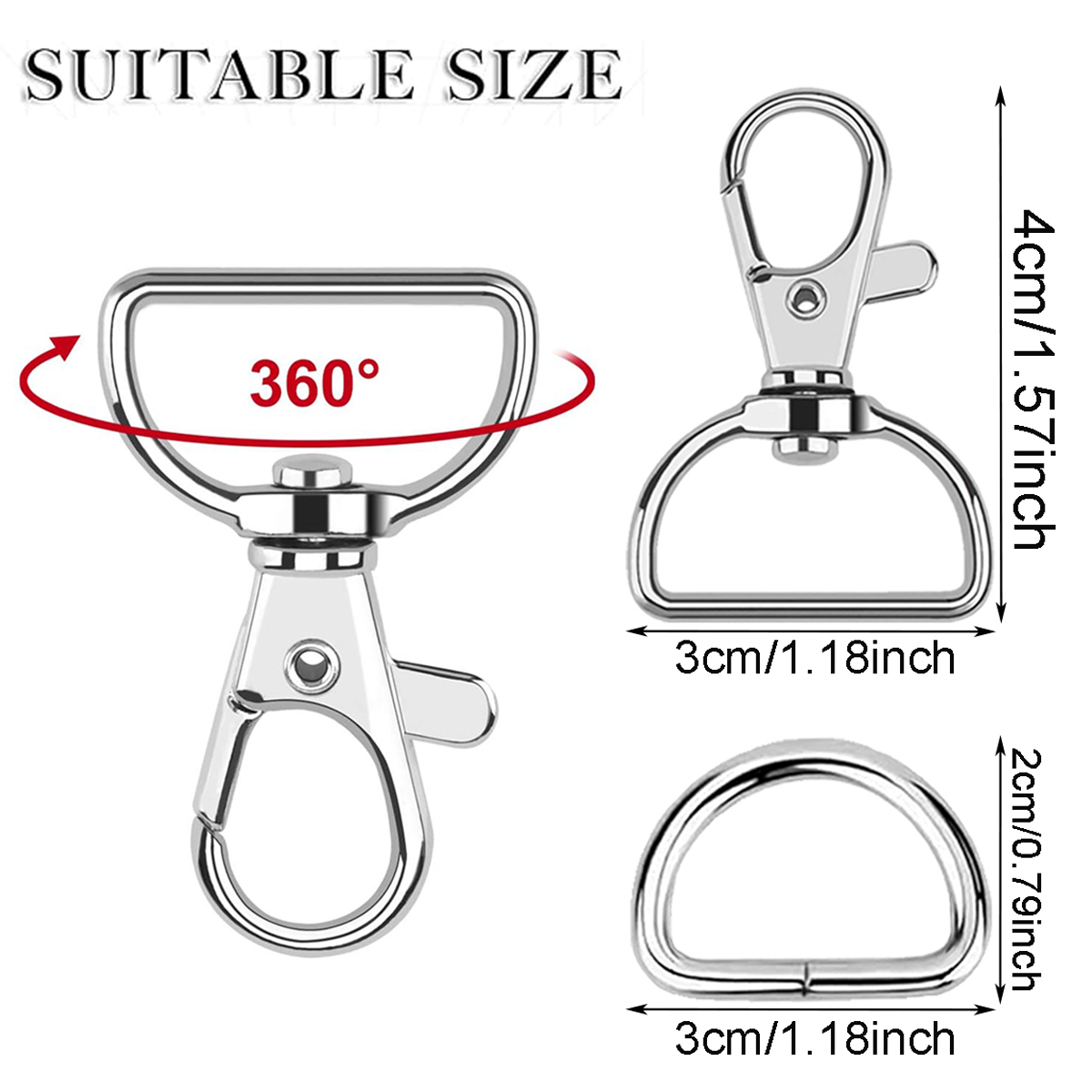 Juego de 10/20 Ganchos Girator - Sewing Kit reseña y precio