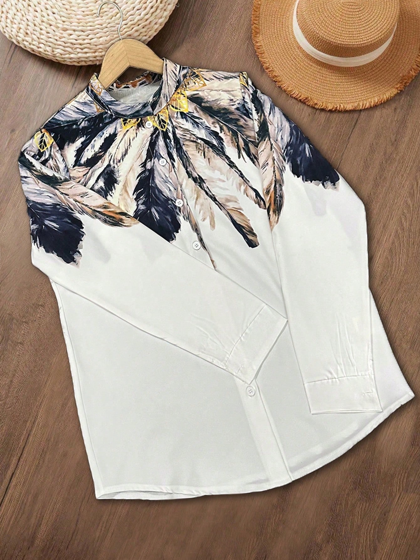 Camisa de manga larga ajustada - Sewing V reseña y precio