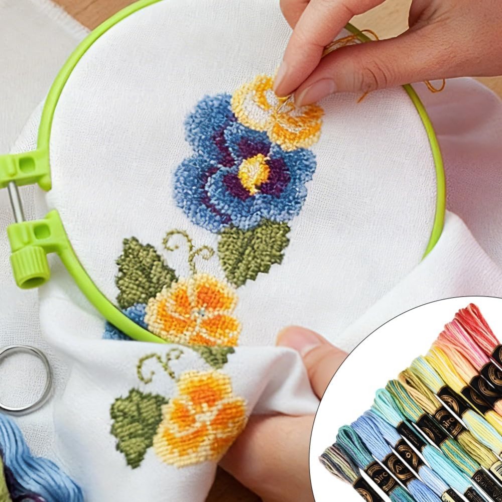 12 Hilos de 105 Yardas, 6 Capa - Embroidery Floss Thread reseña y precio