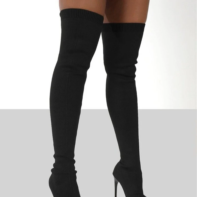 Botas por encima de la rodilla - Sewing Knit reseña y precio