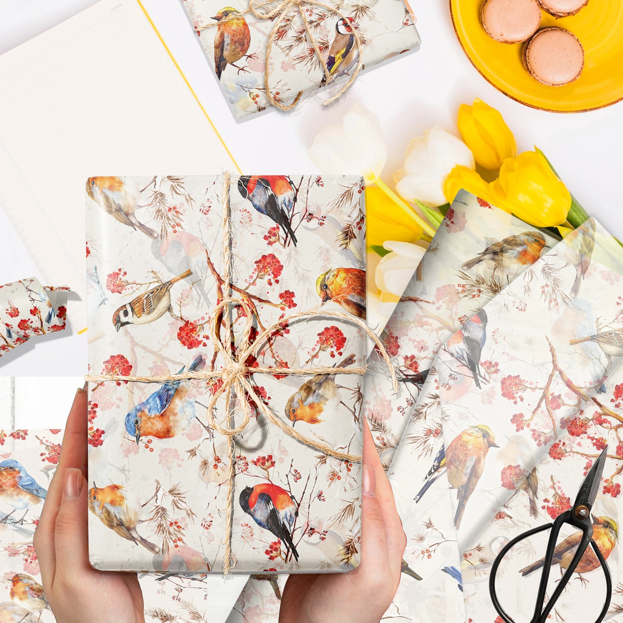 Papel de regalo con estampado  - Pattern Tissue Paper reseña y precio