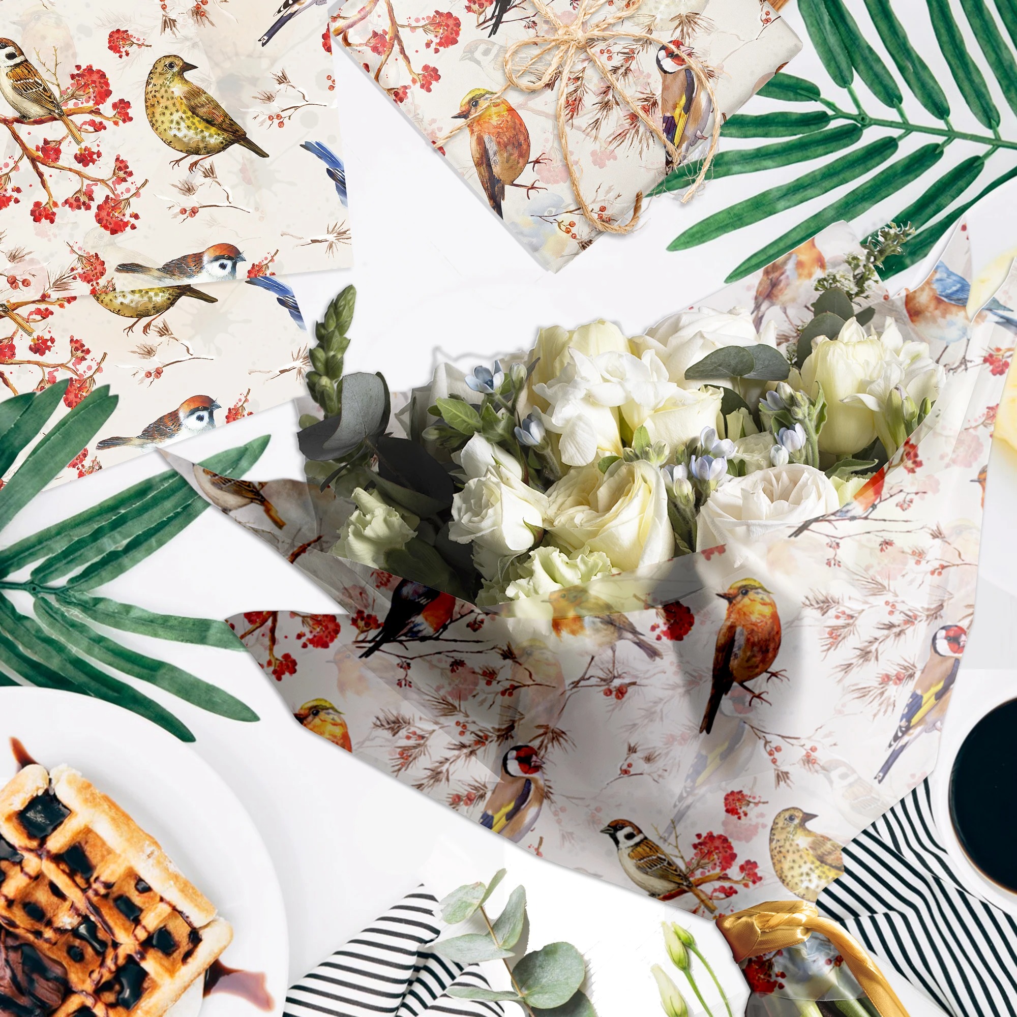 Papel de regalo con estampado  - Pattern Tissue Paper reseña y precio