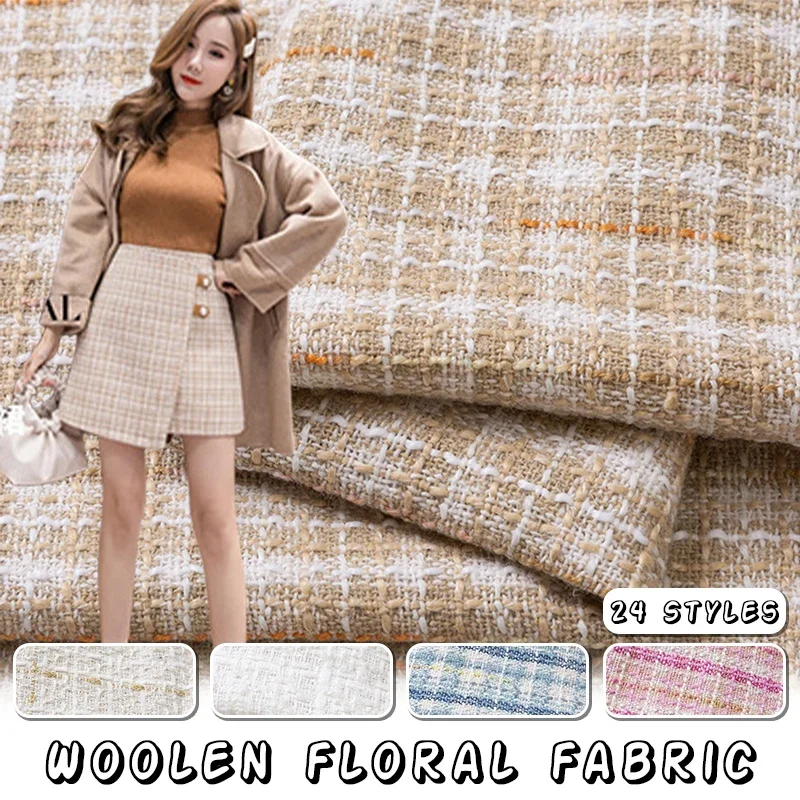 Tela pequeña de seda dorada de - Sewing Tweed Fabric reseña y precio