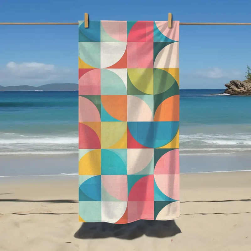 Toalla de Playa Moderna de Med - Century Textile & Sewing Supply Photos reseña y precio
