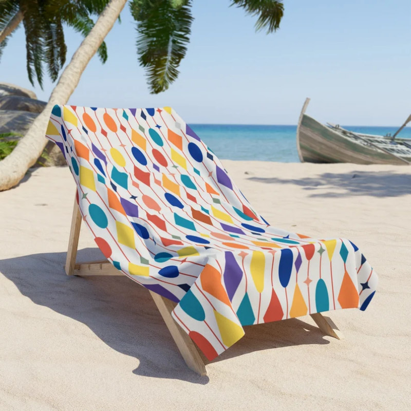 Toalla de Playa Moderna de Med - Century Textile & Sewing Supply Photos reseña y precio