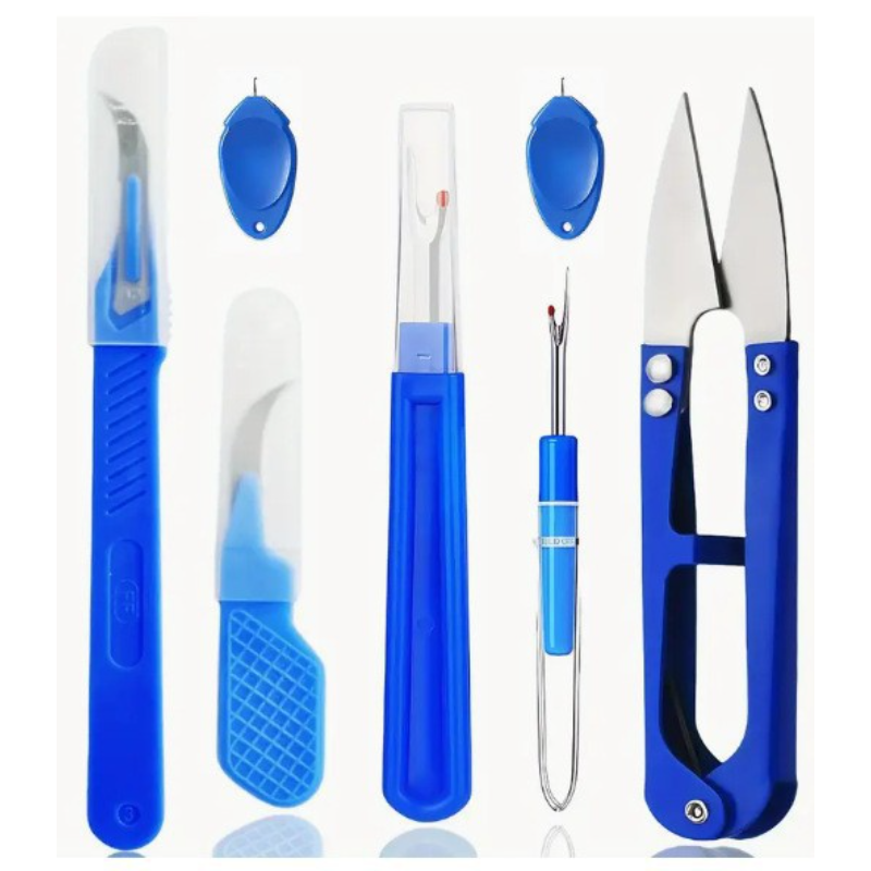 Kit de máquina de coser azul d - Sewing Kit reseña y precio