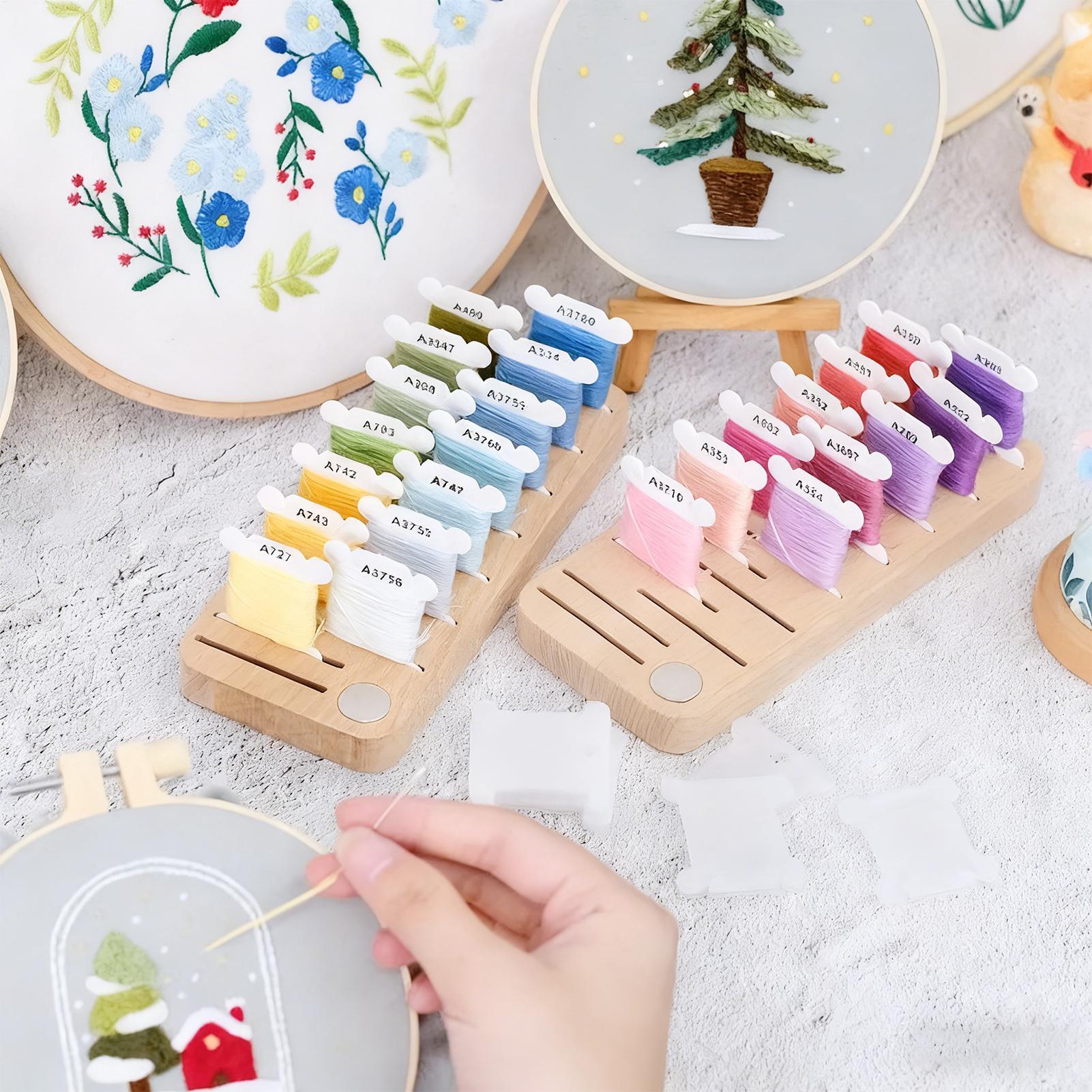 Organizador de hilo de bordar, - Embroidery Floss Thread reseña y precio
