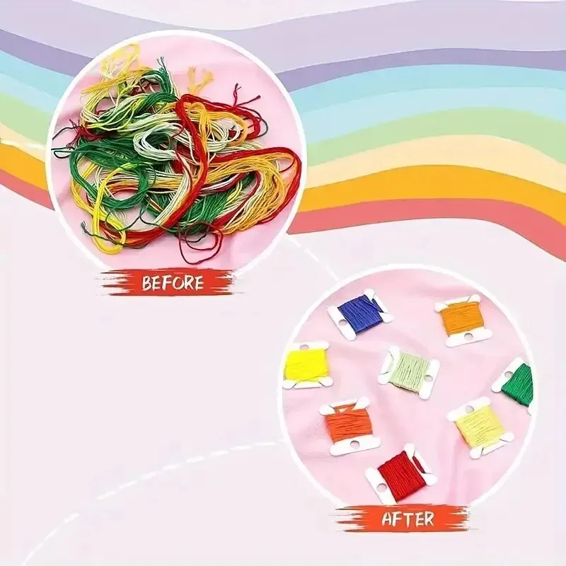 Organizador de hilo de bordar  - Embroidery Floss Thread reseña y precio