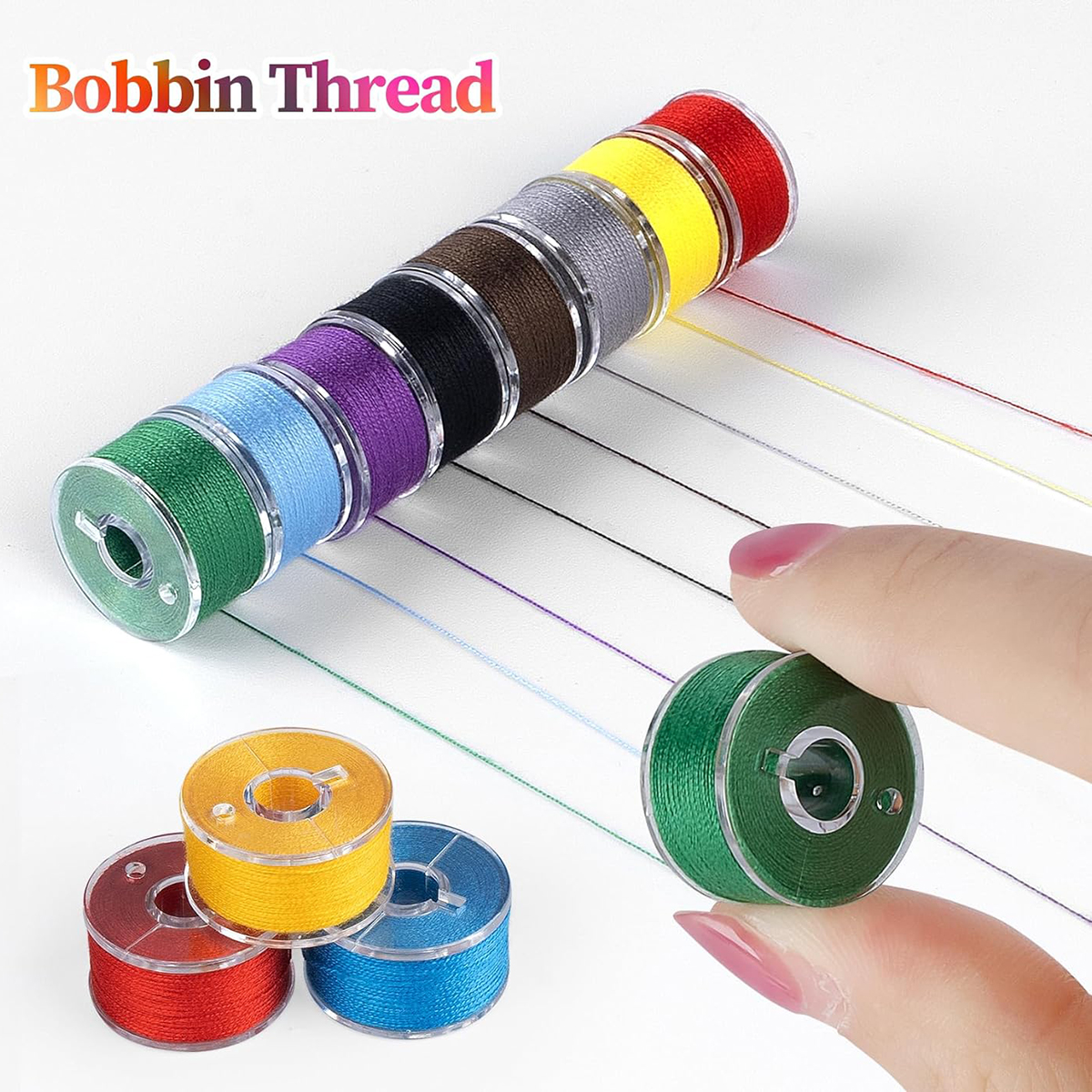 Bobinas de 20 piezas y hilos d - Textile Sewing Kit reseña y precio