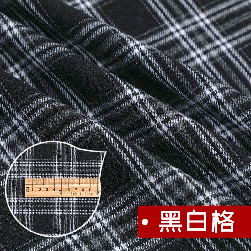 Tela escocesa de algodón mezcl - Sewing Tweed Fabric reseña y precio