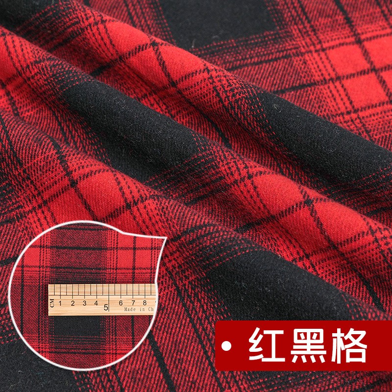 Tela escocesa de algodón mezcl - Sewing Tweed Fabric reseña y precio