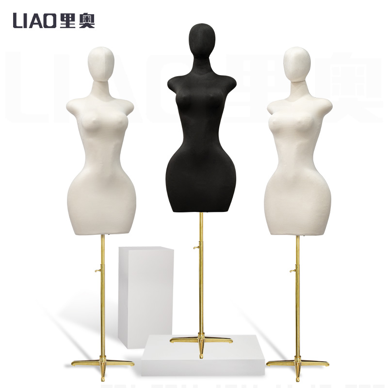 Maniquí de medio cuerpo con cu - Dress Form Mannequin reseña y precio