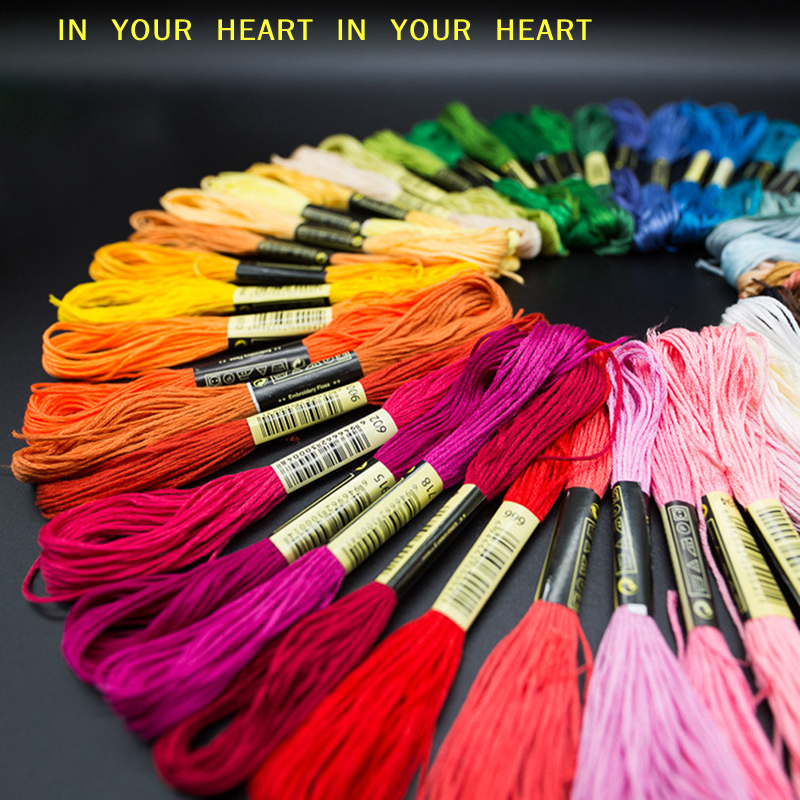 【X】24/100/50 Hilos de Algodón  - Embroidery Floss Thread reseña y precio
