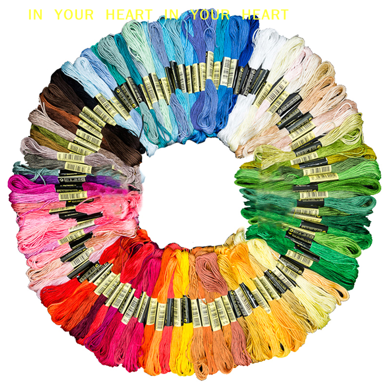 【X】24/100/50 Hilos de Algodón  - Embroidery Floss Thread reseña y precio