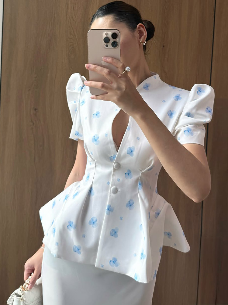 Blusa Elegante de Satén con Es - Sewing V reseña y precio