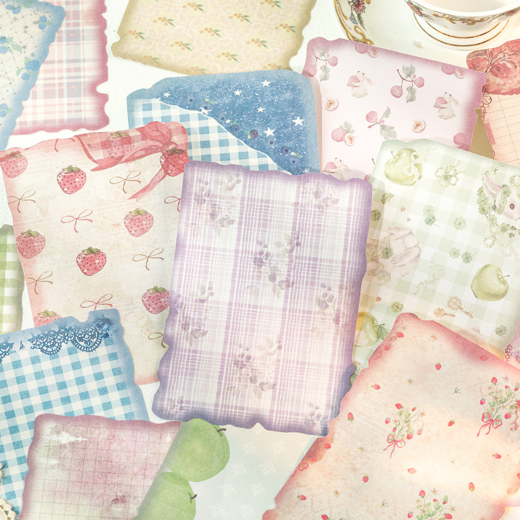 30 Hojas de Papel Vintage para - Pattern Tissue Paper reseña y precio