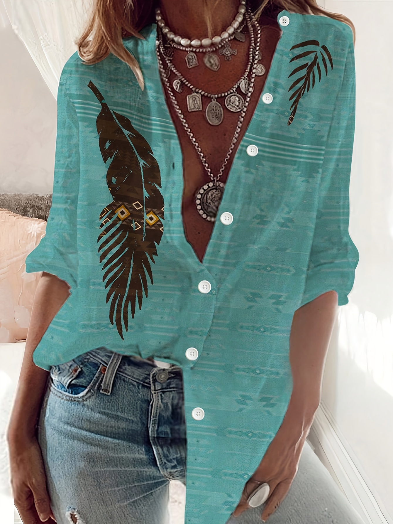 Camisa de manga larga ajustada - Sewing V reseña y precio