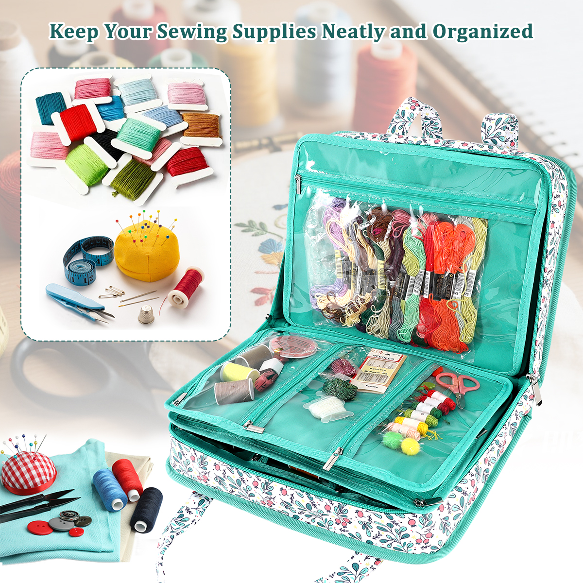 Bolsa de almacenamiento para k - Textile Sewing Kit reseña y precio