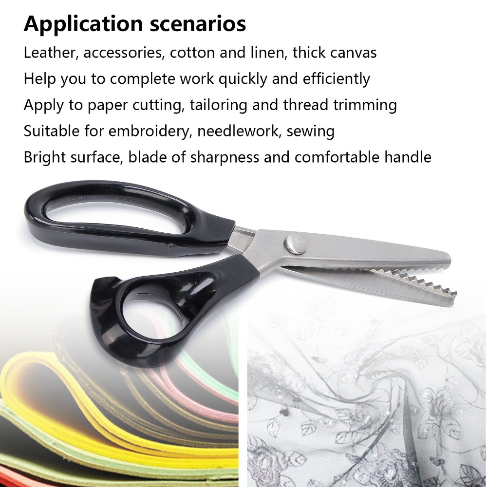 Tijeras de corte ondulado con  - Pinking Shear Blade reseña y precio