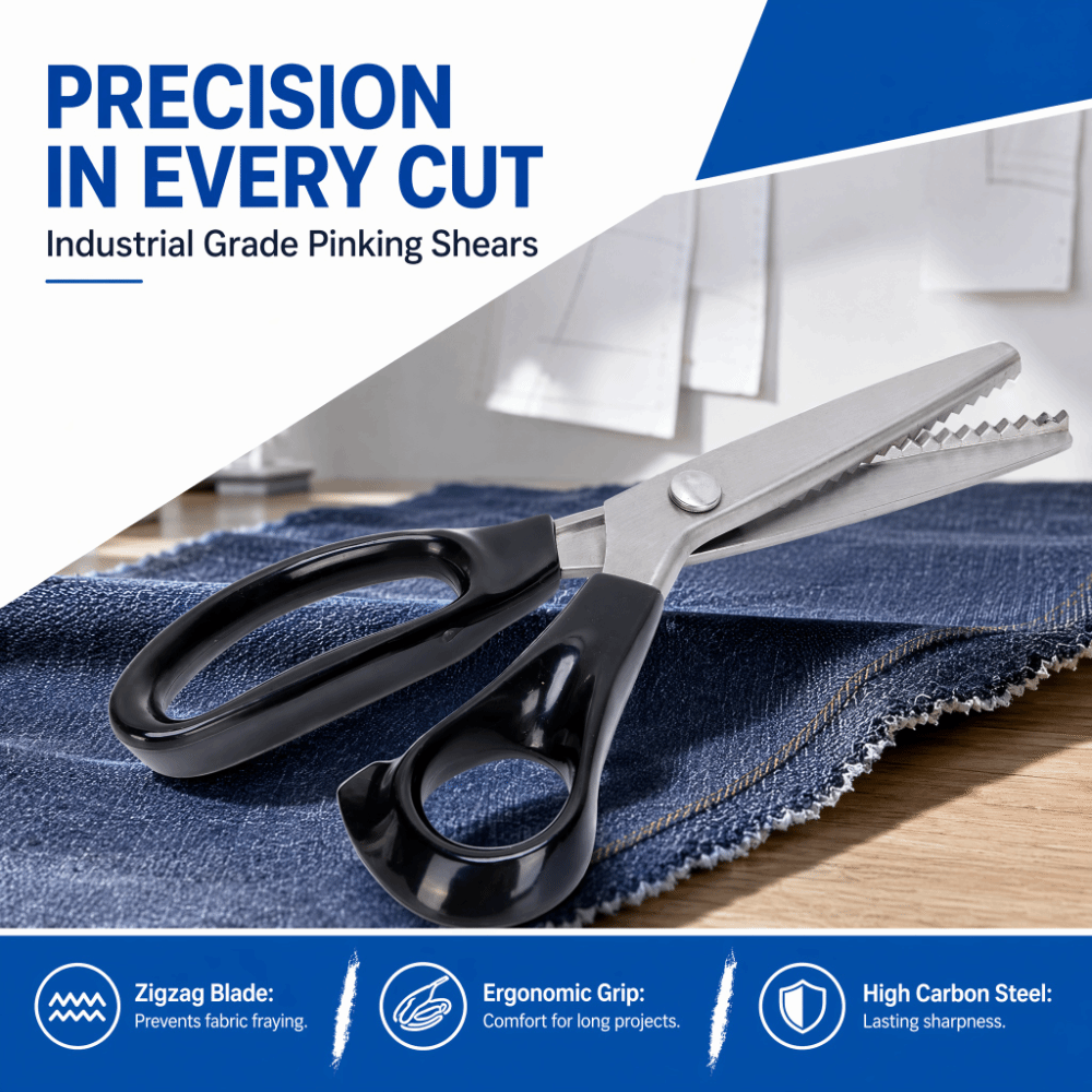 Tijeras de corte ondulado con  - Pinking Shear Blade reseña y precio