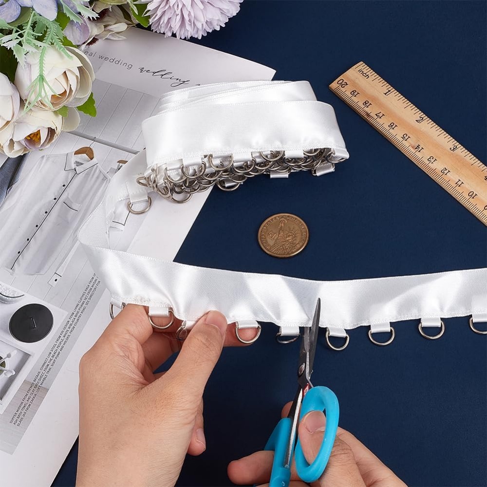 Adorno de ojal blanco de 4 yar - Sewing Kit reseña y precio