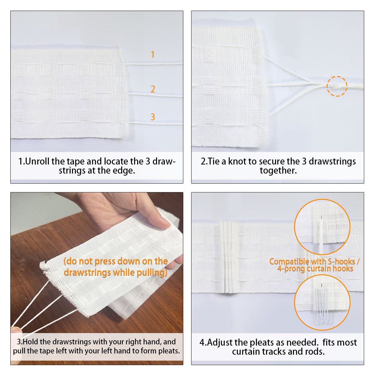 Cinta de pliegues para cortina - Sewing Art reseña y precio