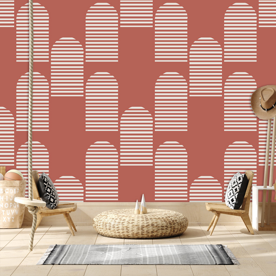 Mural Decorativo Minimalista E - Century Textile & Sewing Supply Photos reseña y precio