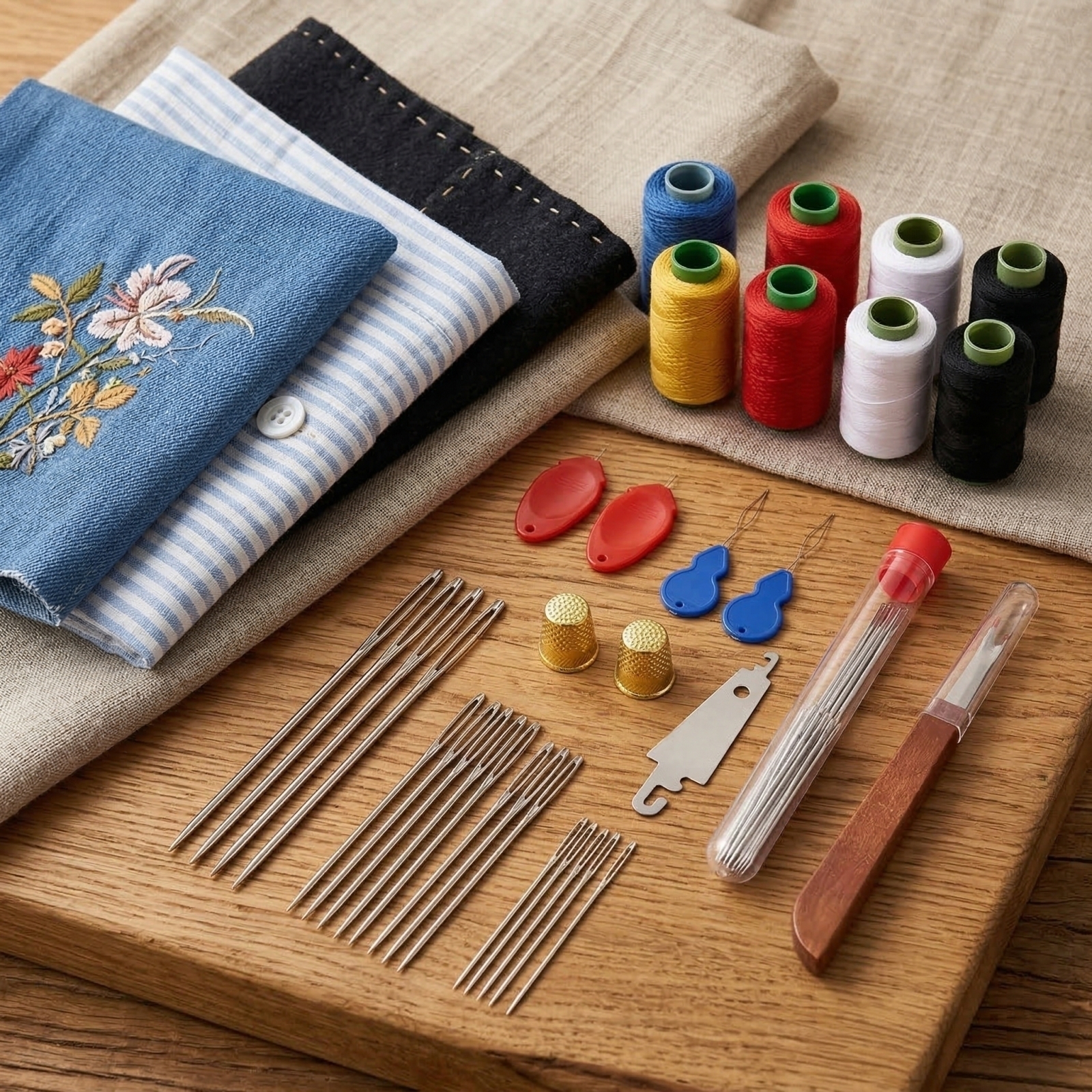 Kit de 43 Agujas de Coser de O - Sewing Kit reseña y precio