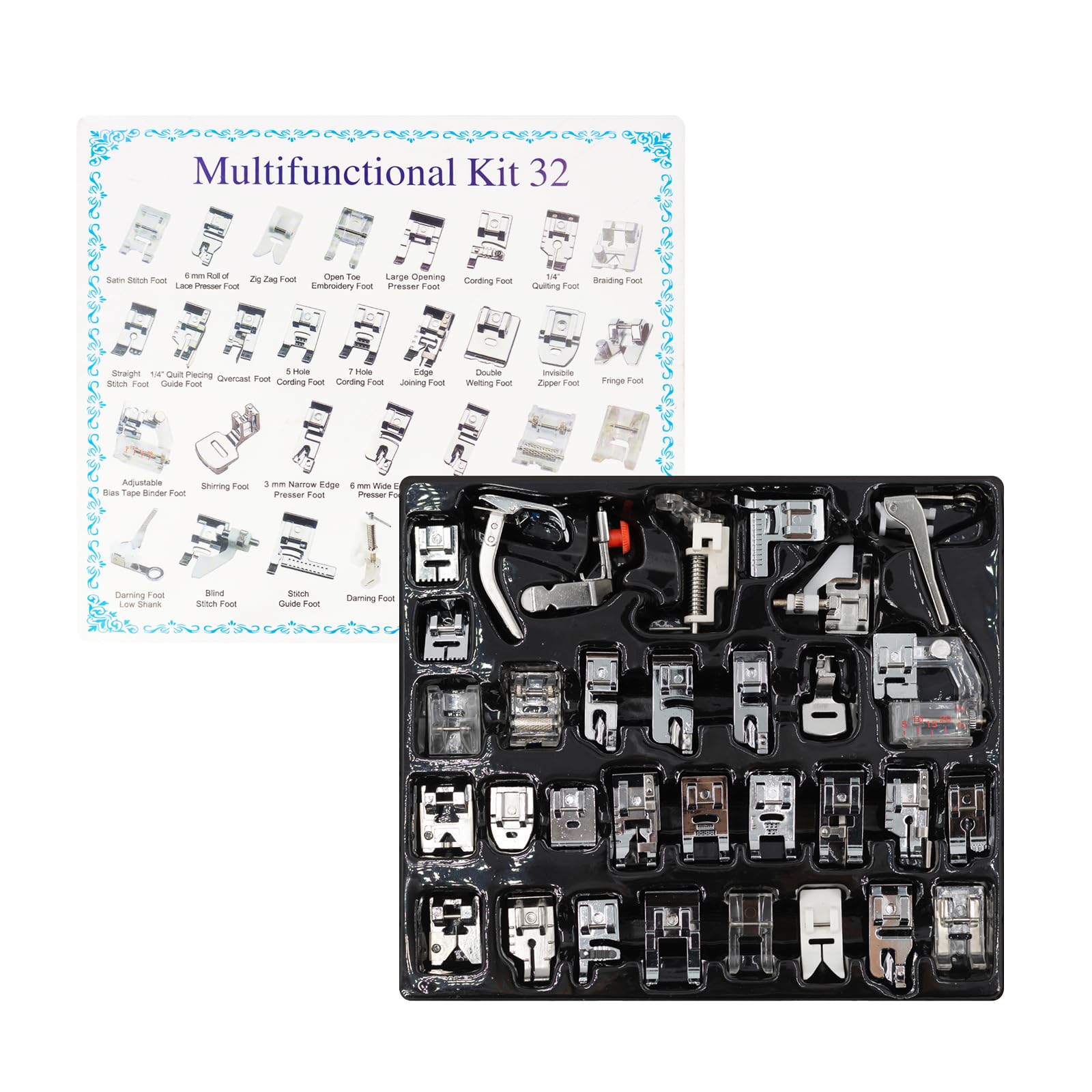 Kit de prensatelas de costura  - Sewing Kit reseña y precio