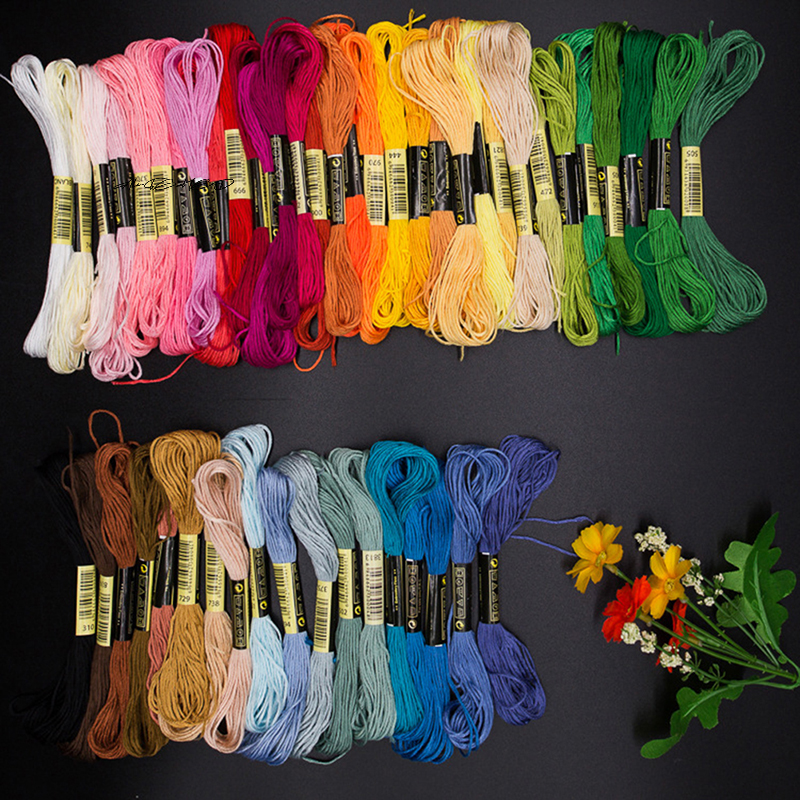 Hilo de punto de cruz Multicol - Embroidery Floss Thread reseña y precio