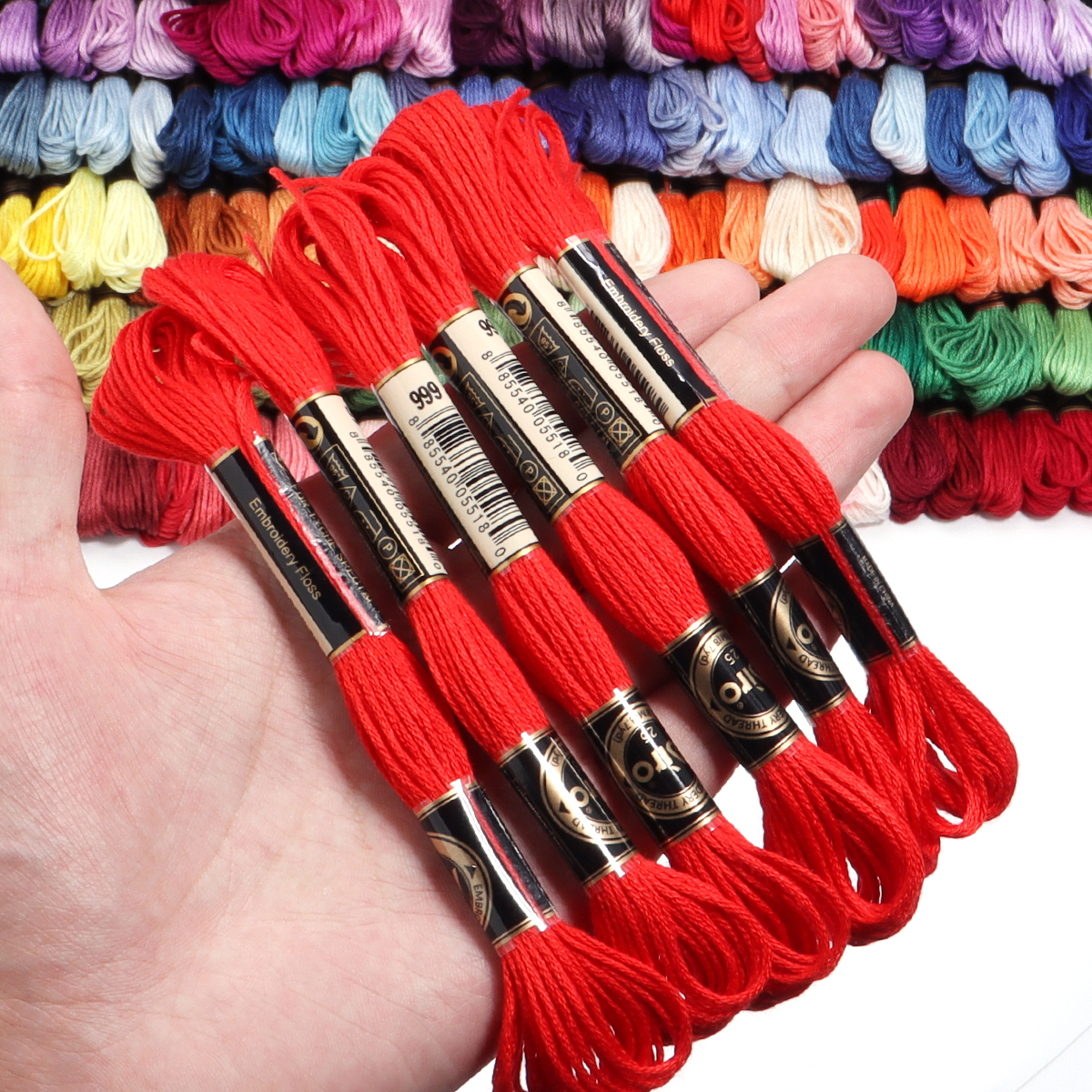 6 unids/lote de hilo de bordar - Sewing Kit reseña y precio