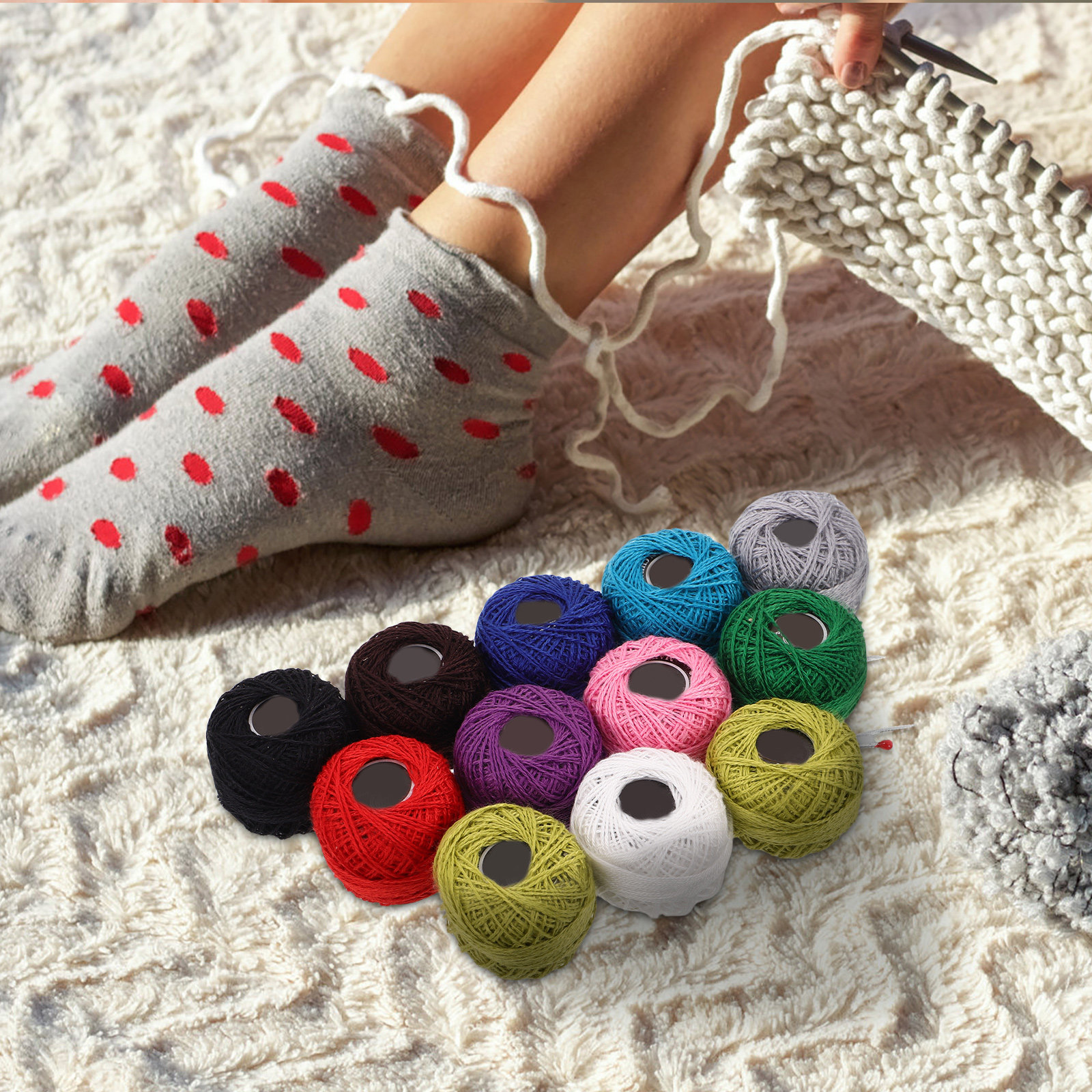 12 Piezas de Hilos de Bordar d - Embroidery Floss Thread reseña y precio