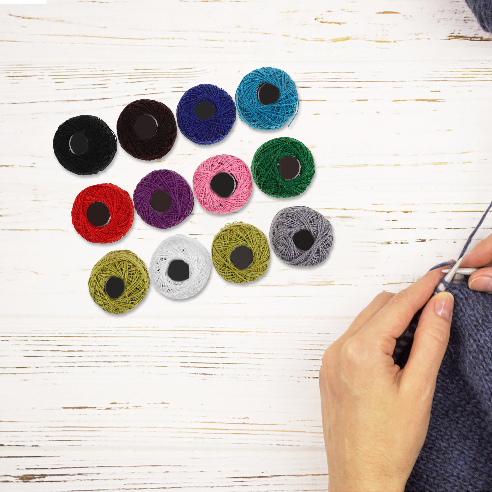 12 Piezas de Hilos de Bordar d - Embroidery Floss Thread reseña y precio